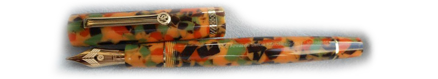 ASC Armando Simoni Club Arlecchino 2 Fountain Pen Limited Edition SERIAL #01